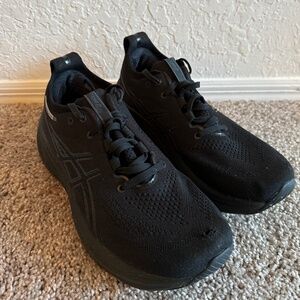 ASICS Women's Black Athletic Sneakers